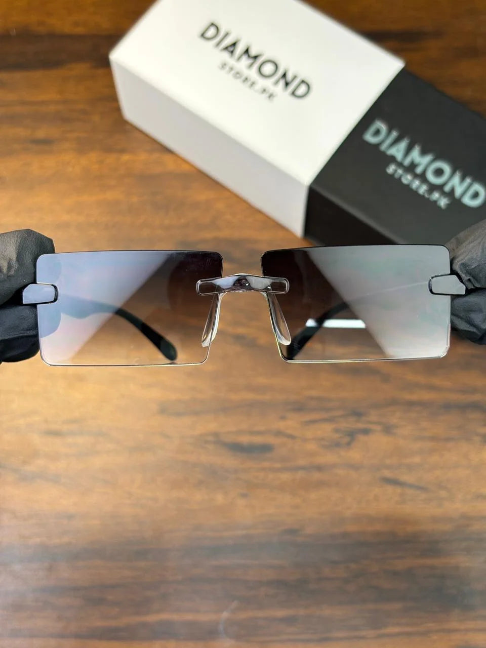 Phantom X Rimless Shield Sunglasses