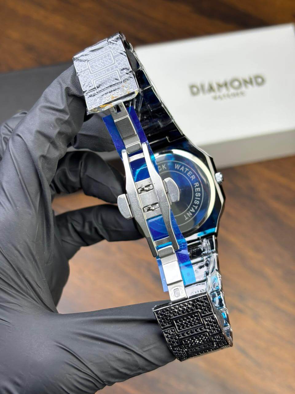 Patek Philippe Luxury Watch – Ful Black Stone