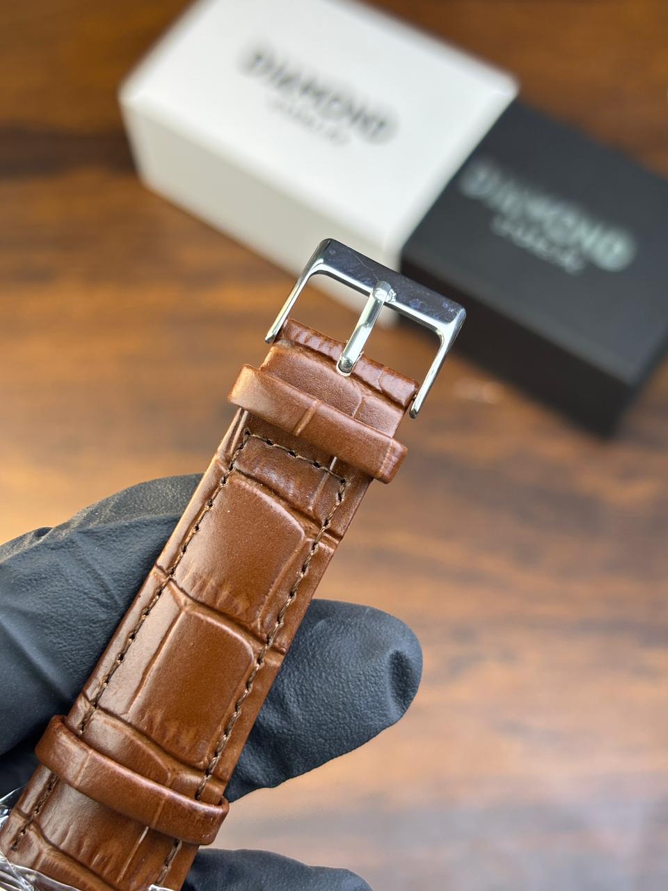 Cartier Tank – Brown with Black Dial