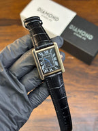 Cartier Tank – Black with Black Dial