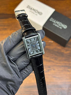 Cartier Tank – Black with Black Dial