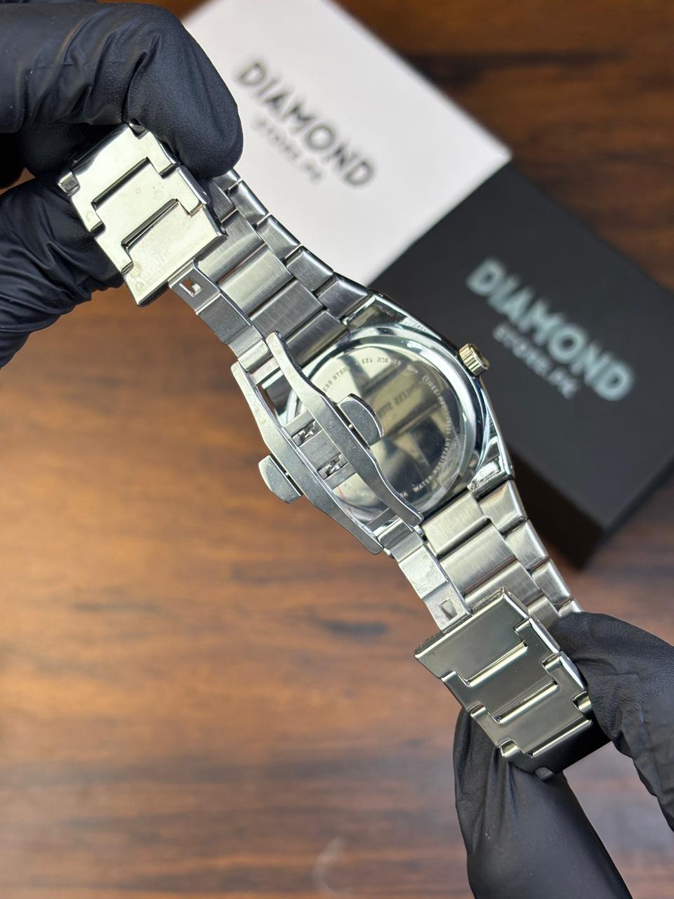 Tissot PRX Luxury Watch – Silver with Blue Dial