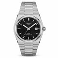 Tissot PRX Men’s Luxury Watch – Silver Steel, Black Dial